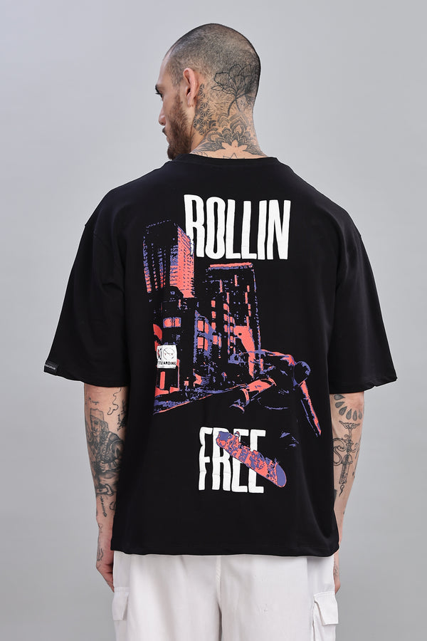 Break the Limits- Rollin Skateboard T-shirt