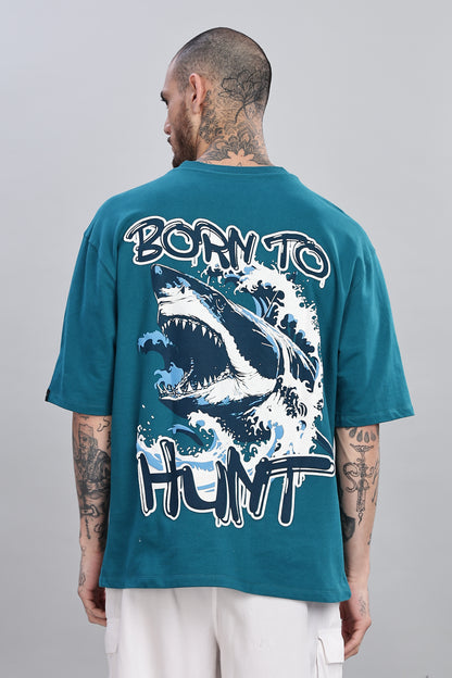 Kill Them with Good Looks: Shark- Born to Hunt T-shirt