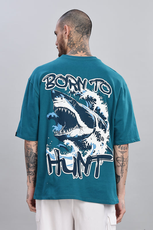 Kill Them with Good Looks: Shark- Born to Hunt T-shirt