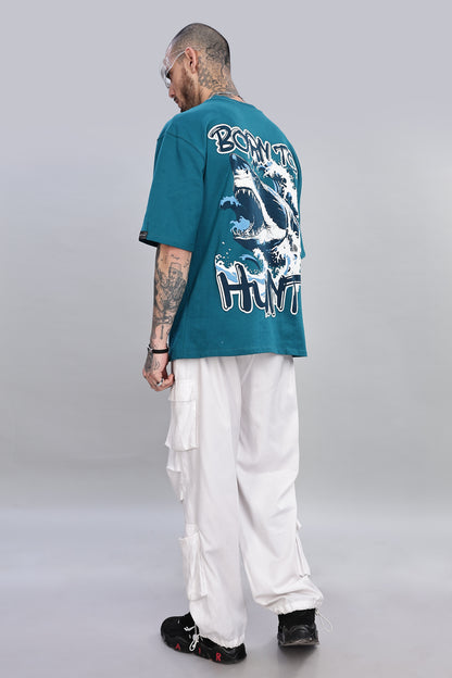 Kill Them with Good Looks: Shark- Born to Hunt T-shirt