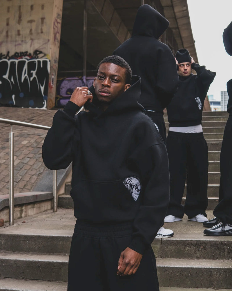 Record Baggy Hoodie
