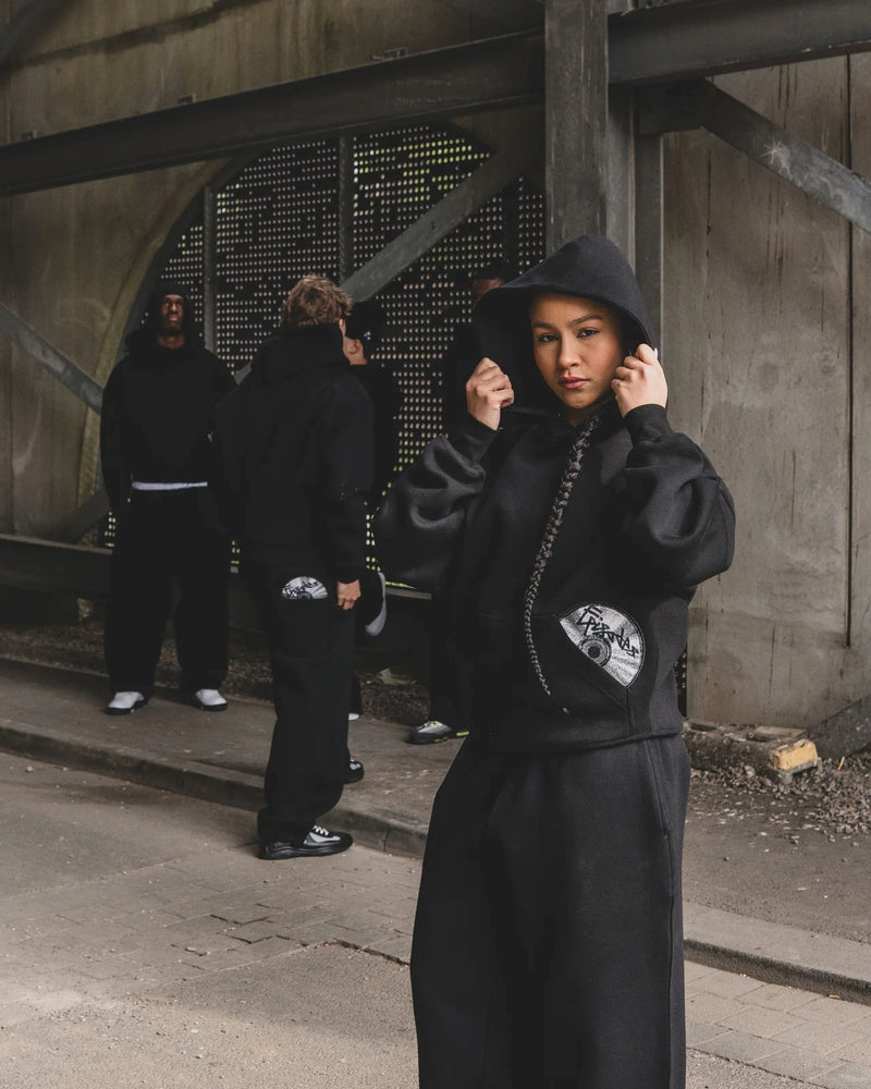 Record Baggy Set Black