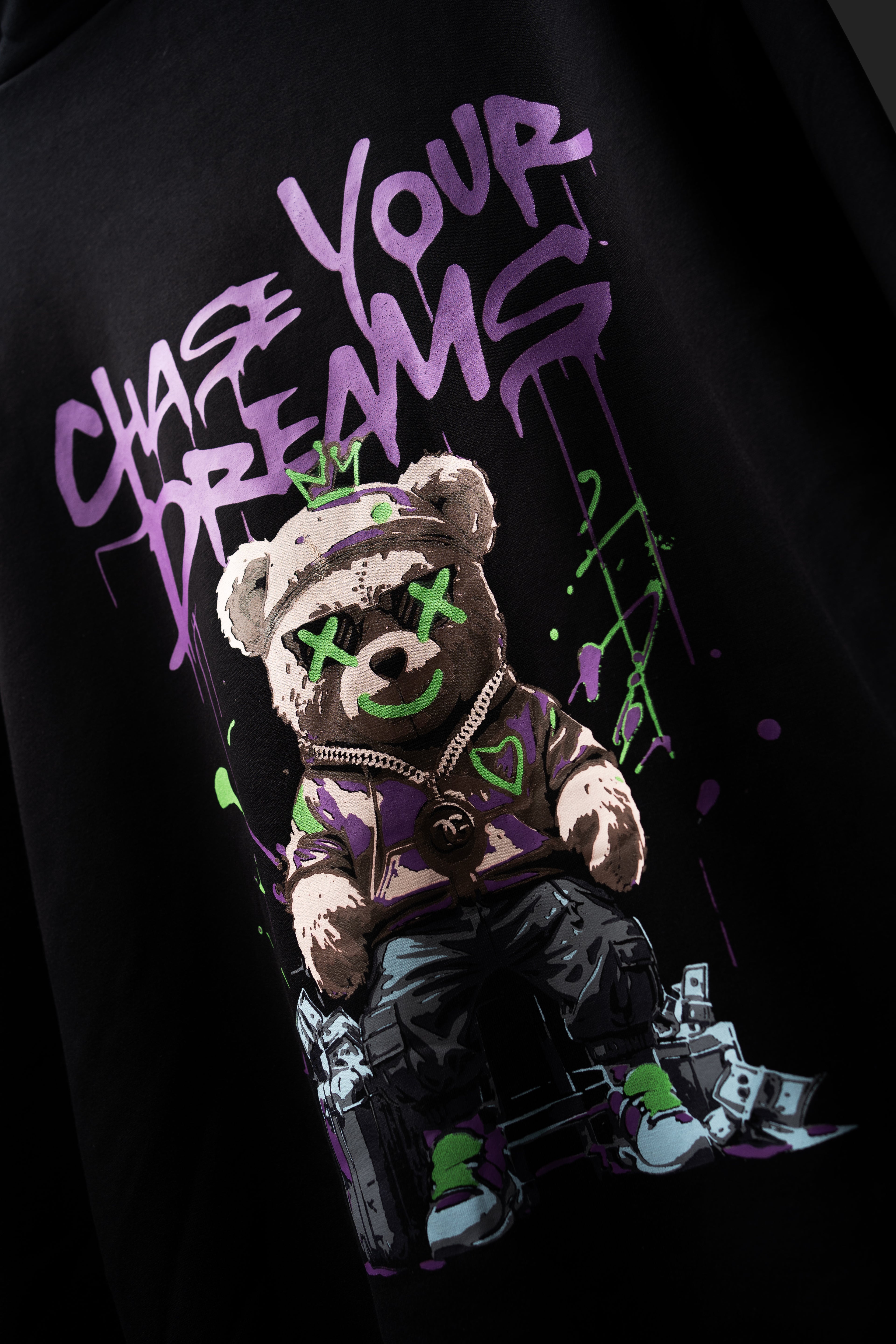 Hustle in Comfort: Chase Your Dreams Hoodie