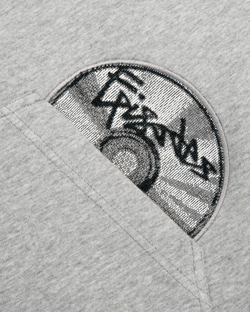 Record Baggy Hoodie Black