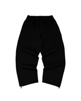 Record Baggy Black Sweatpants