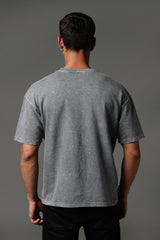 Graphite Drop acid wash tee