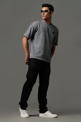 Graphite Drop acid wash tee