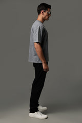 Graphite Drop acid wash tee