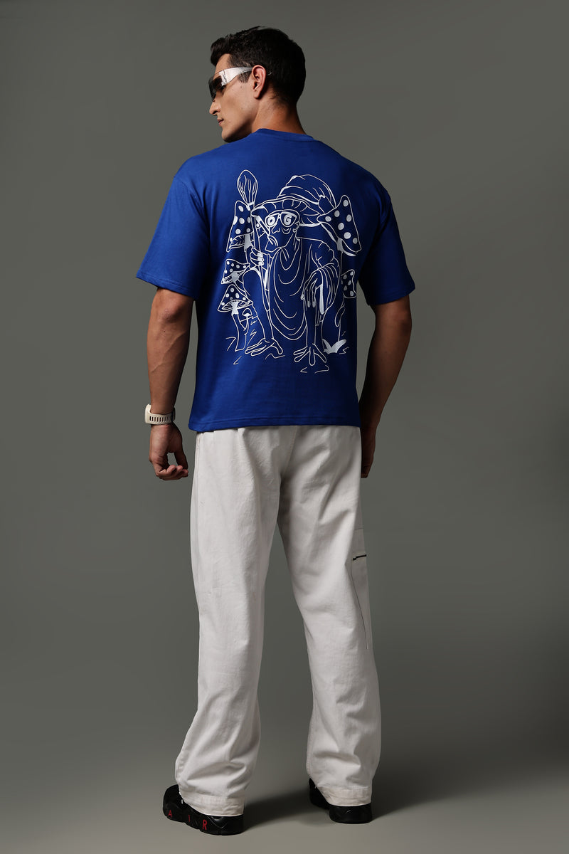 Fading Blue Oversized T-shirt