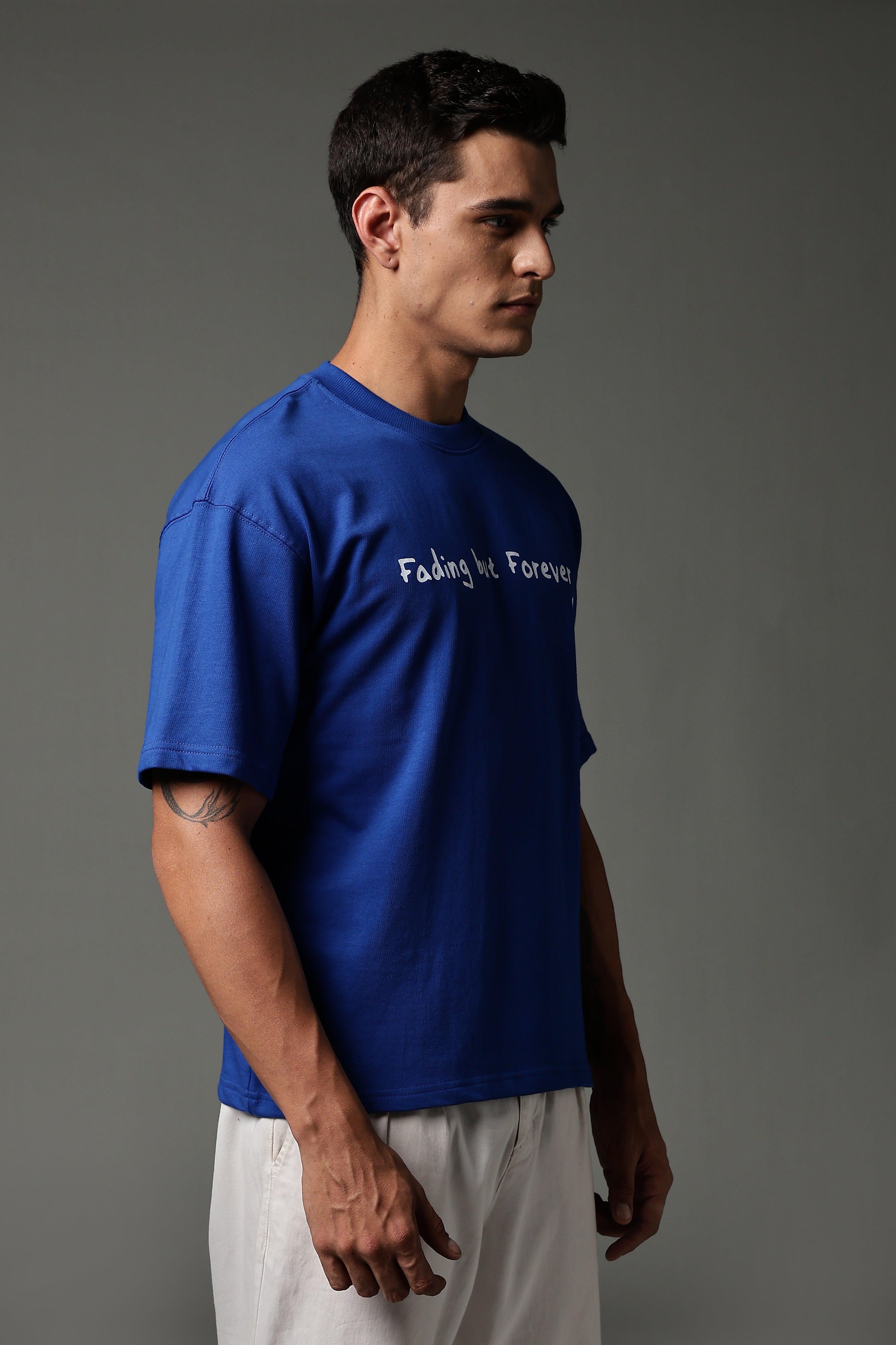 Fading Blue Oversized T-shirt