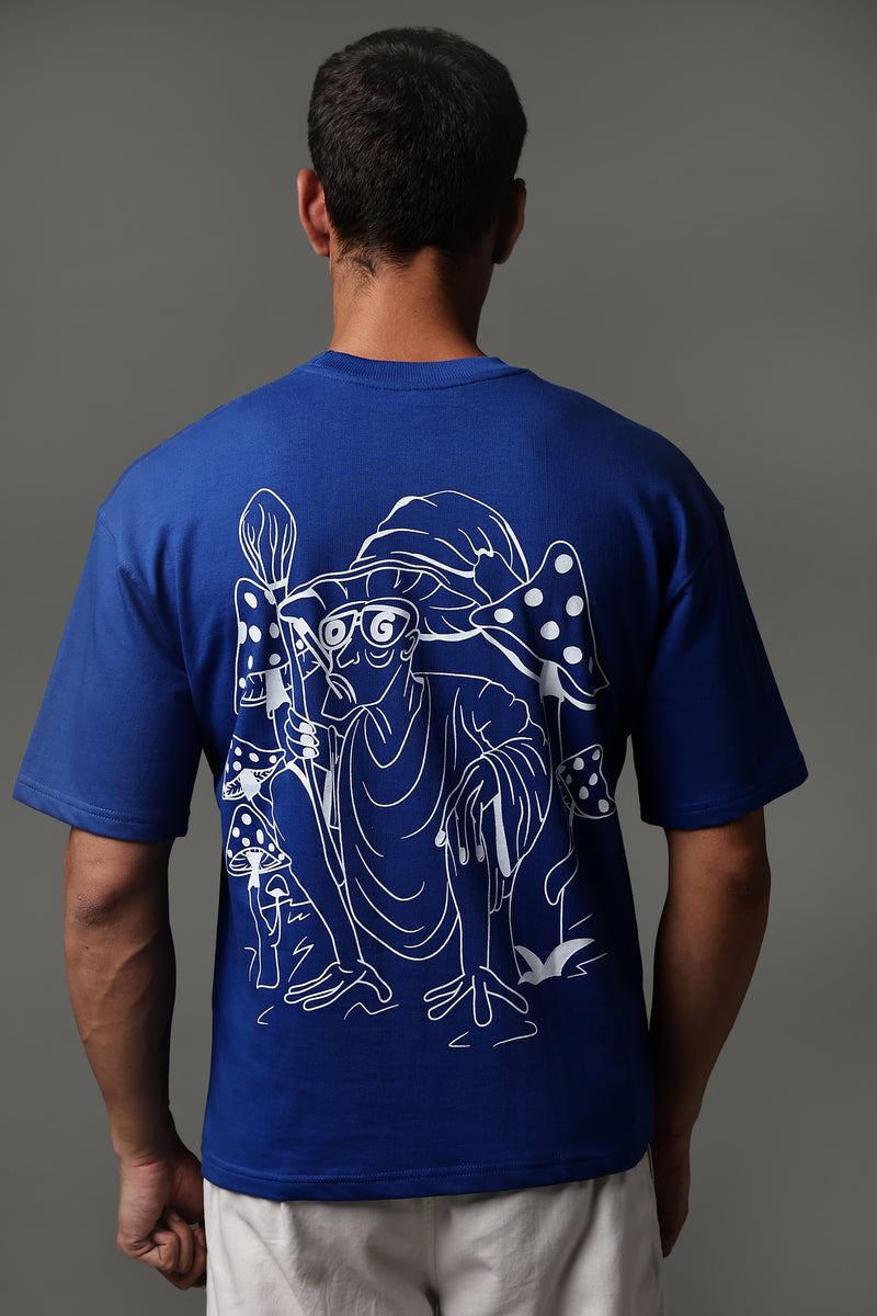 Fading Blue Oversized T-shirt