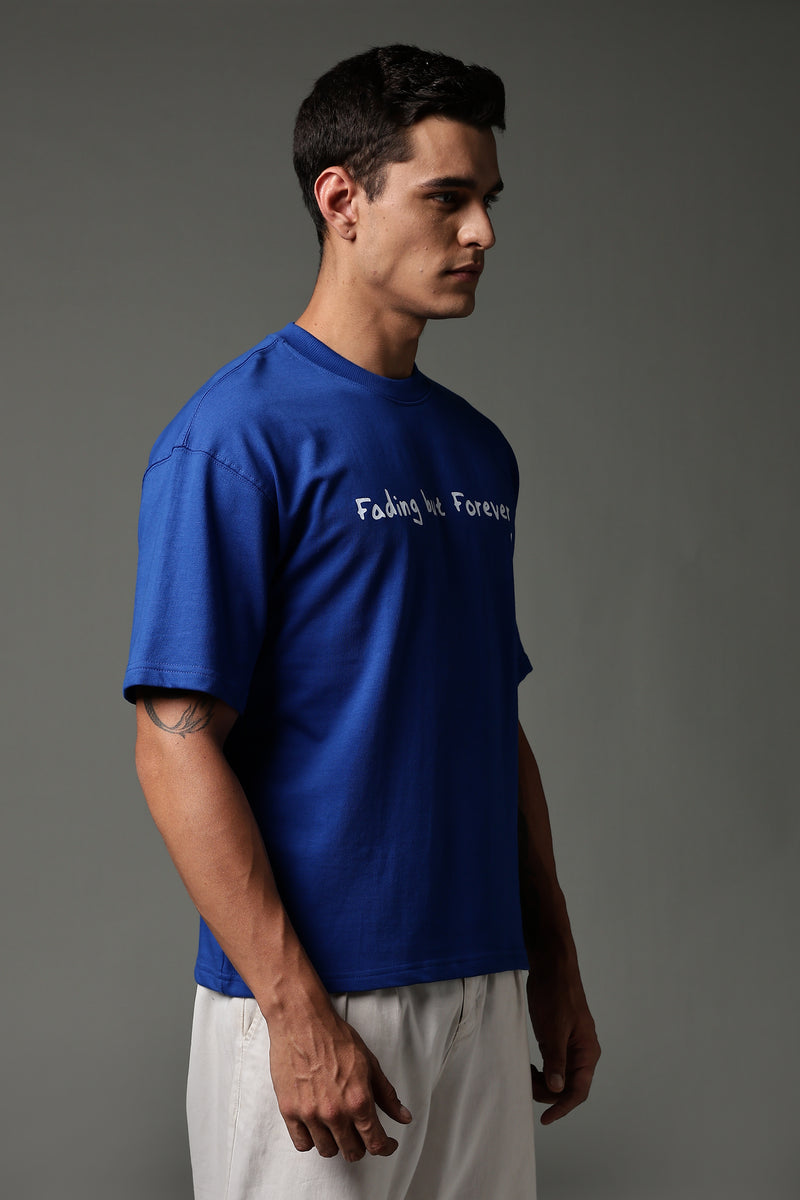 Fading Blue Oversized T-shirt