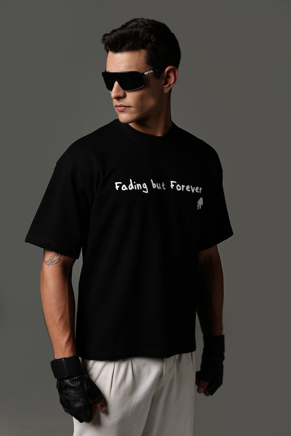 Fading Black Oversized T-shirt