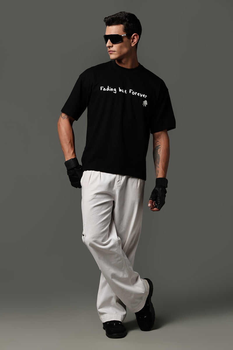 Fading Black Oversized T-shirt