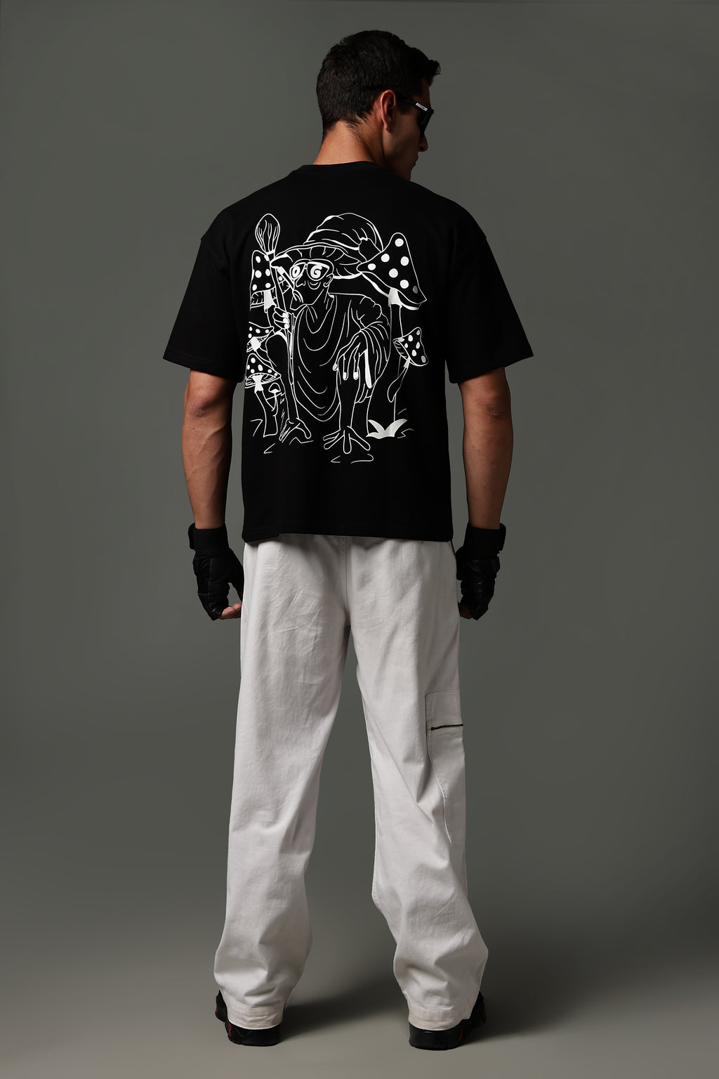 Fading Black Oversized T-shirt