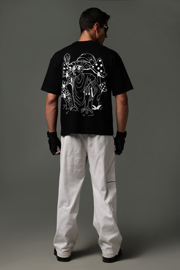 Fading Black Oversized T-shirt