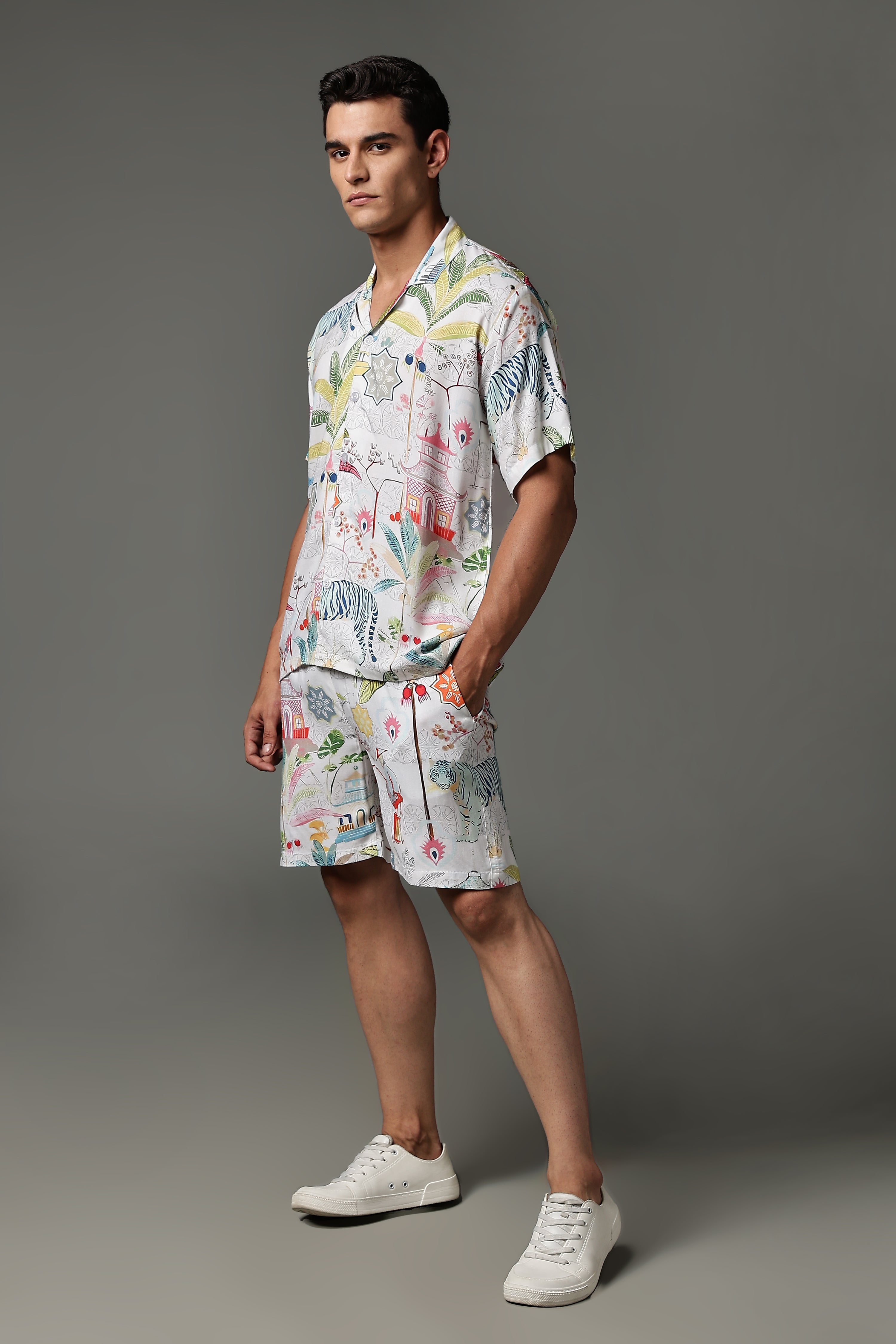 Tropical Mosaic Co-ord Set