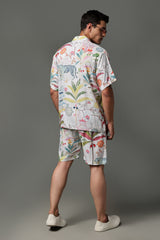 Tropical Mosaic Co-ord Set