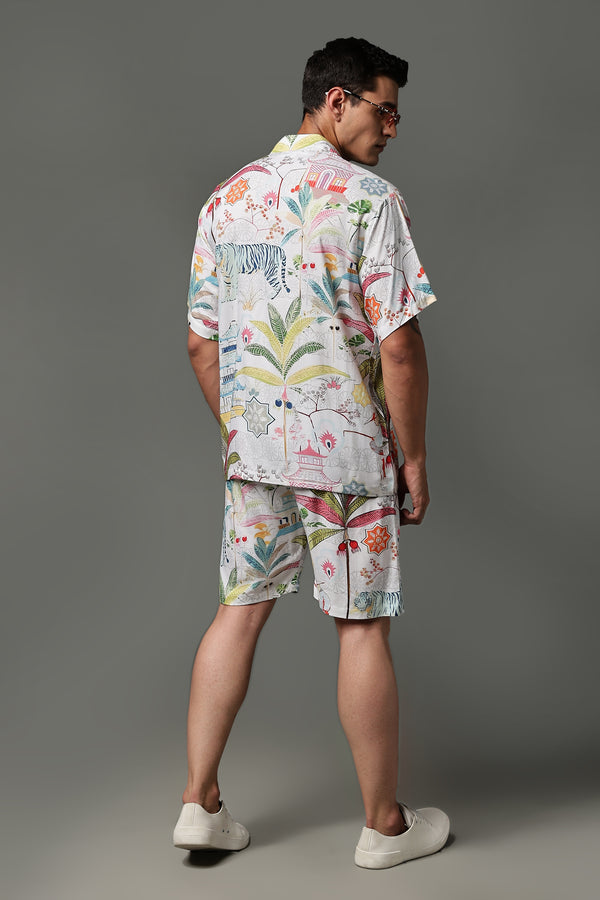 Tropical Mosaic Co-ord Set