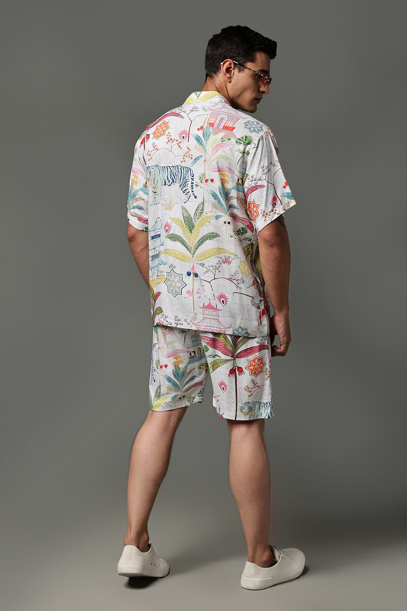 Tropical Mosaic Co-ord Set