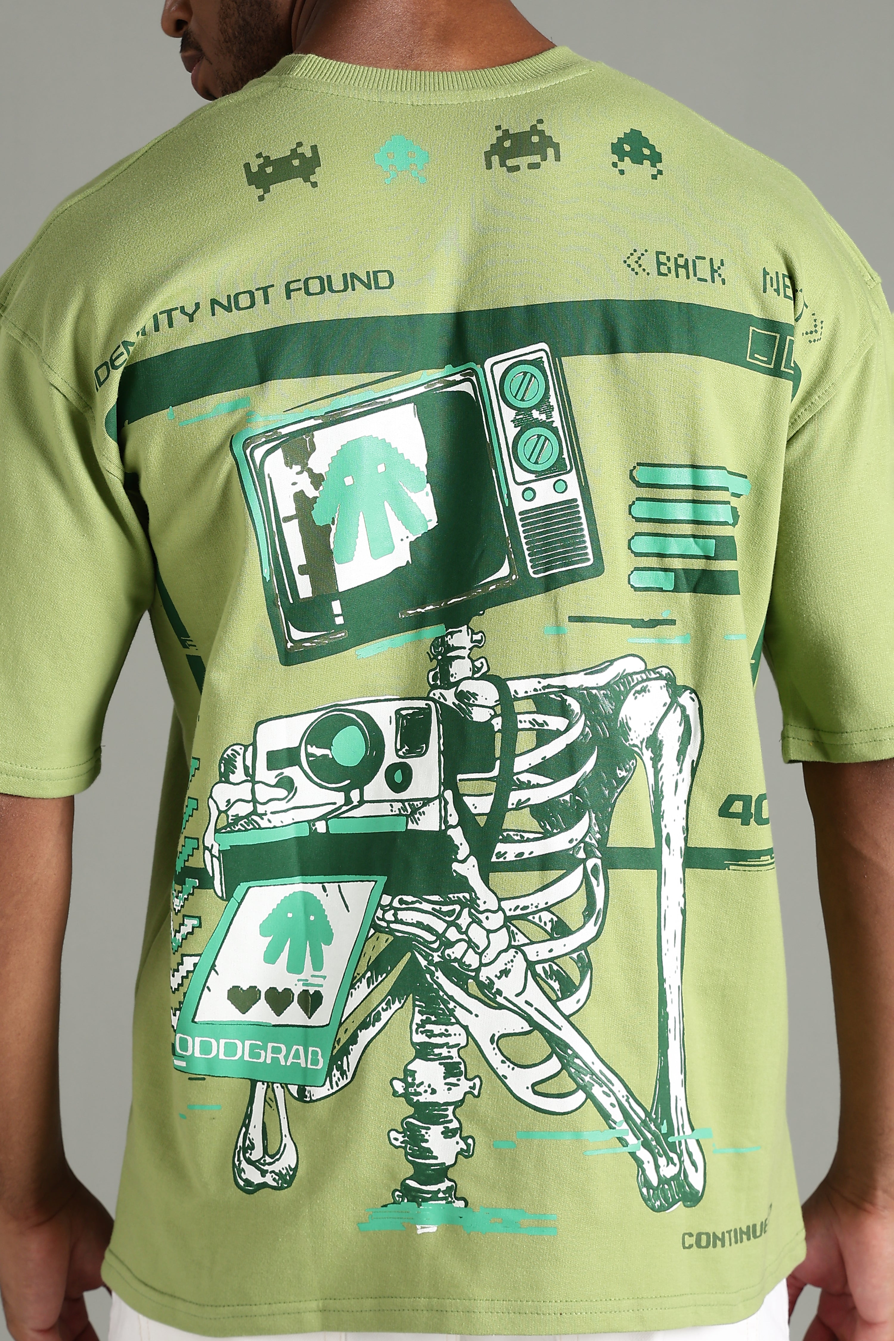 Glitchcore Oversized Tee