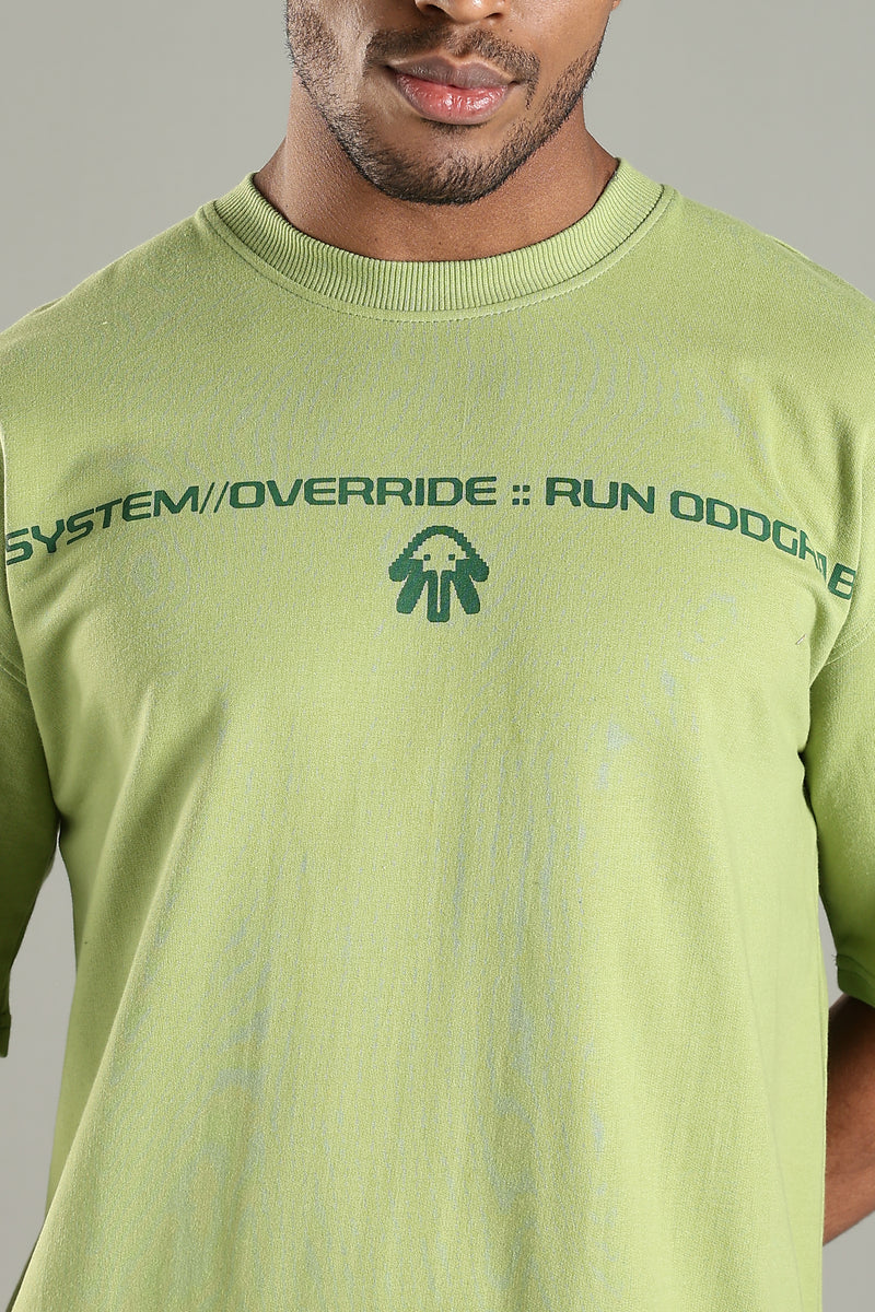Glitchcore Oversized Tee