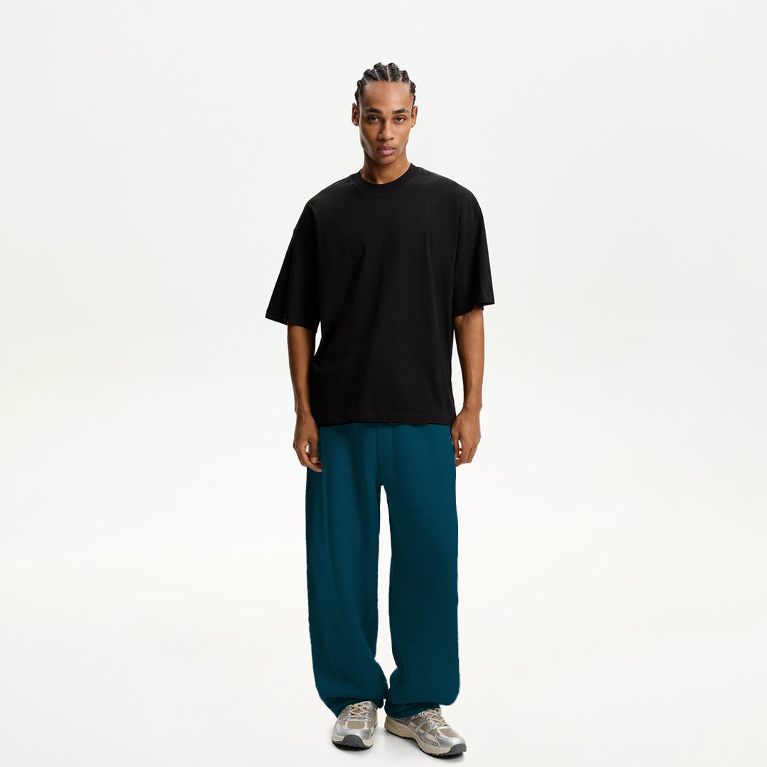 Forest Green Straight Fit Sweatpants