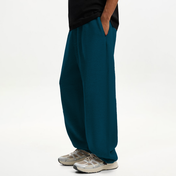 Forest Green Straight Fit Sweatpants
