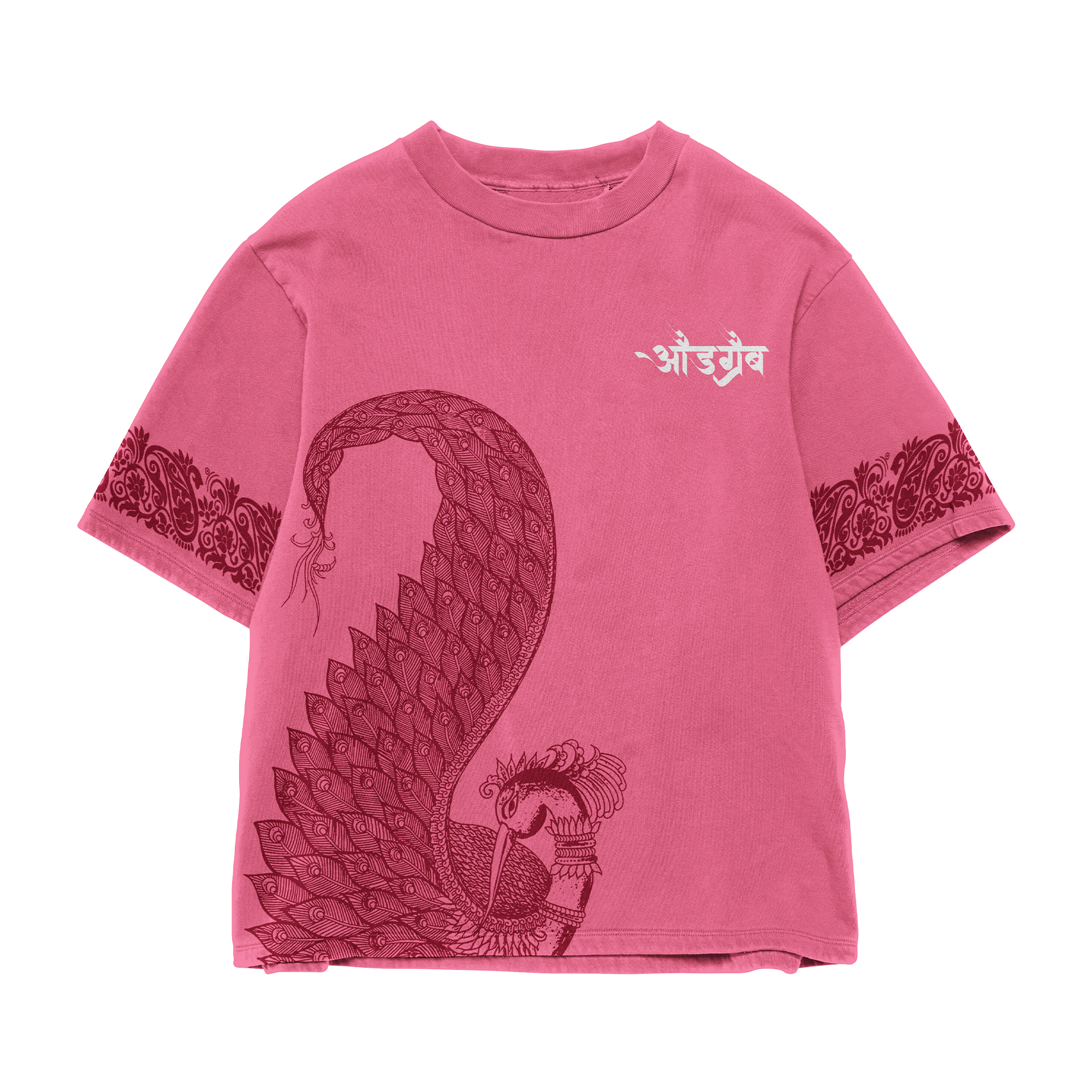 Regal Rise Pink Oversized T-Shirt