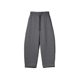 Grey Straight Fit Sweatpants
