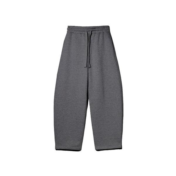 Grey Straight Fit Sweatpants