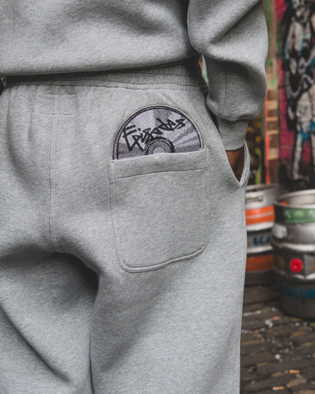 Record Baggy Sweatpants