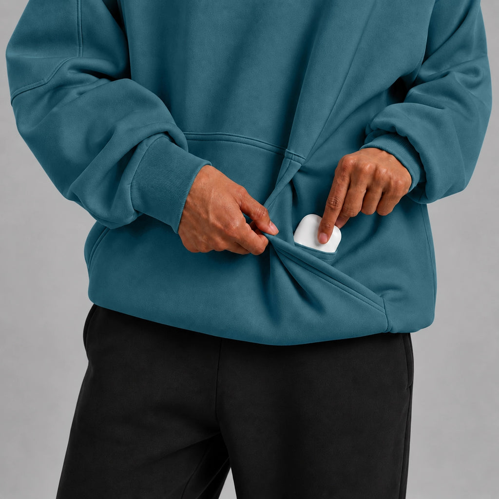 Teal Eye Mask Hoodie