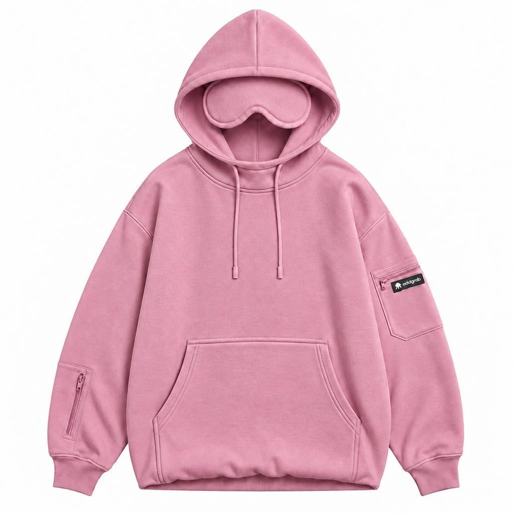 Pink Eye Mask Hoodie