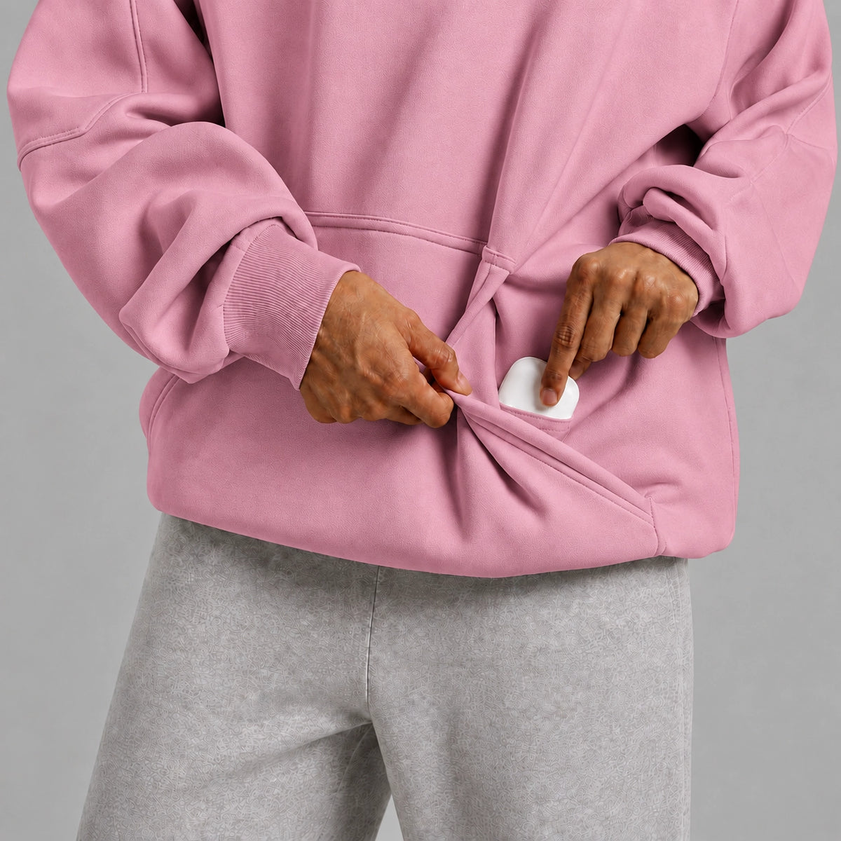 Pink Eye Mask Hoodie