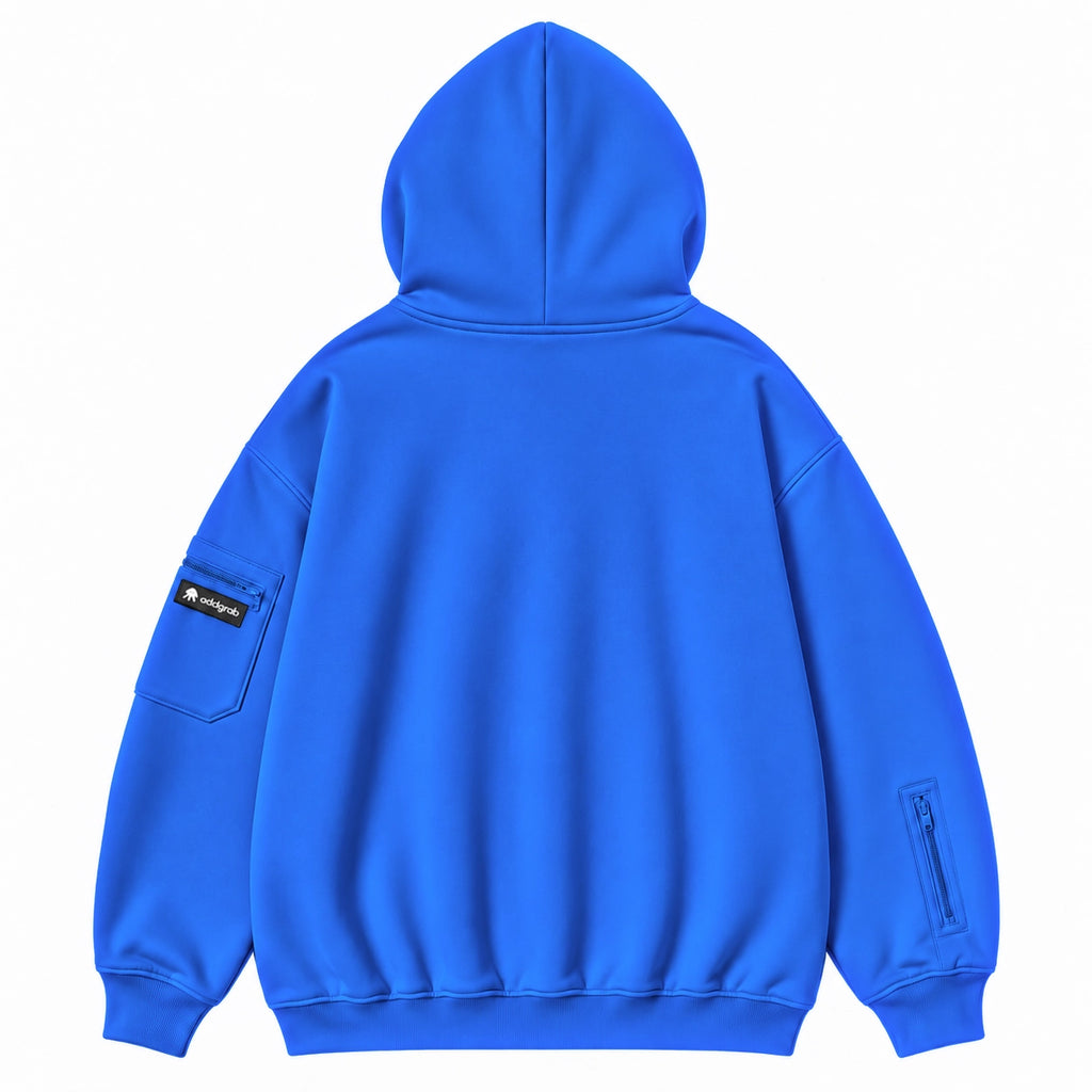 Electric Blue Eye Mask Hoodie