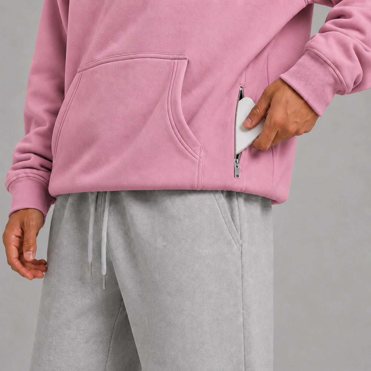 Pink Eye Mask Hoodie