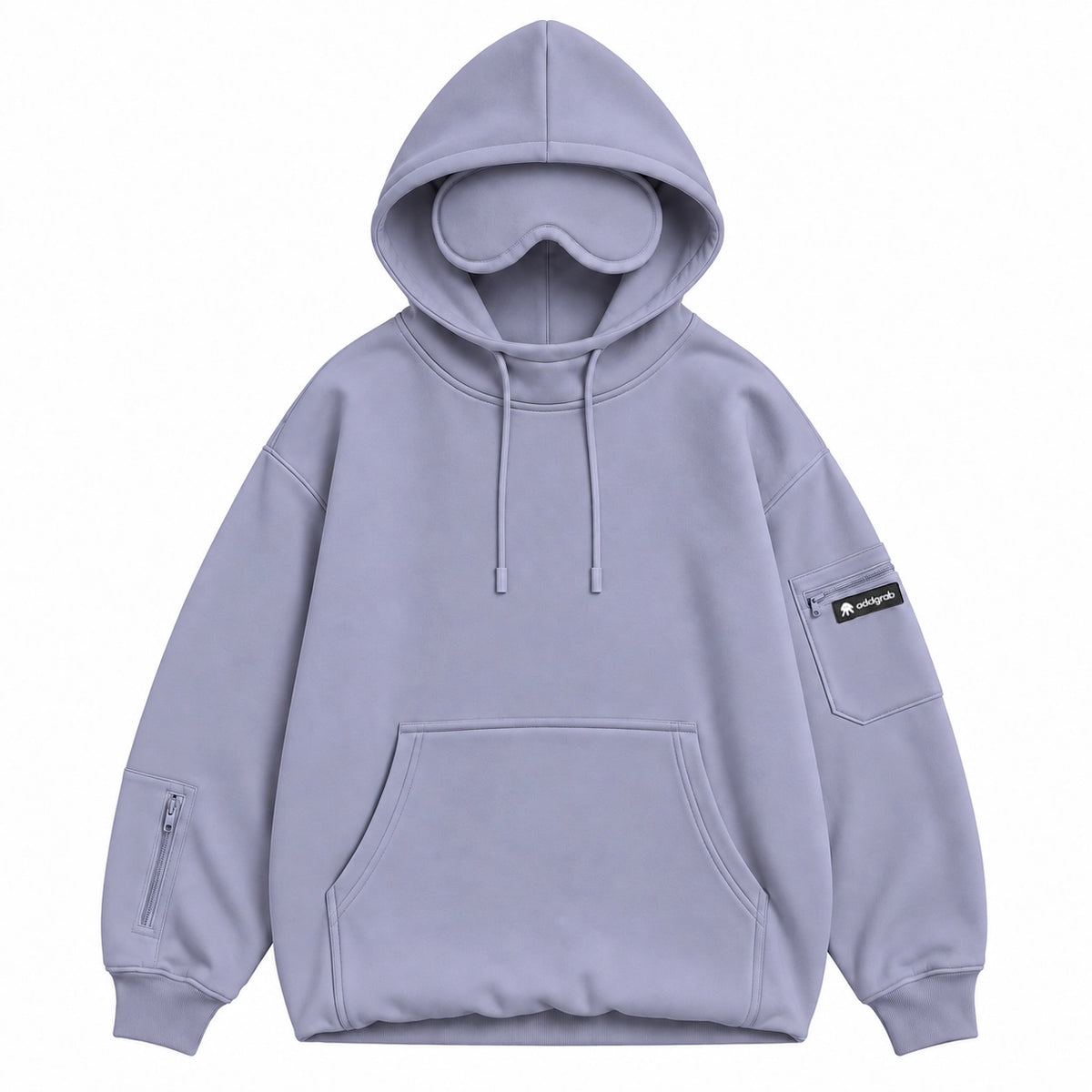 Dark Grey Eye Mask Hoodie