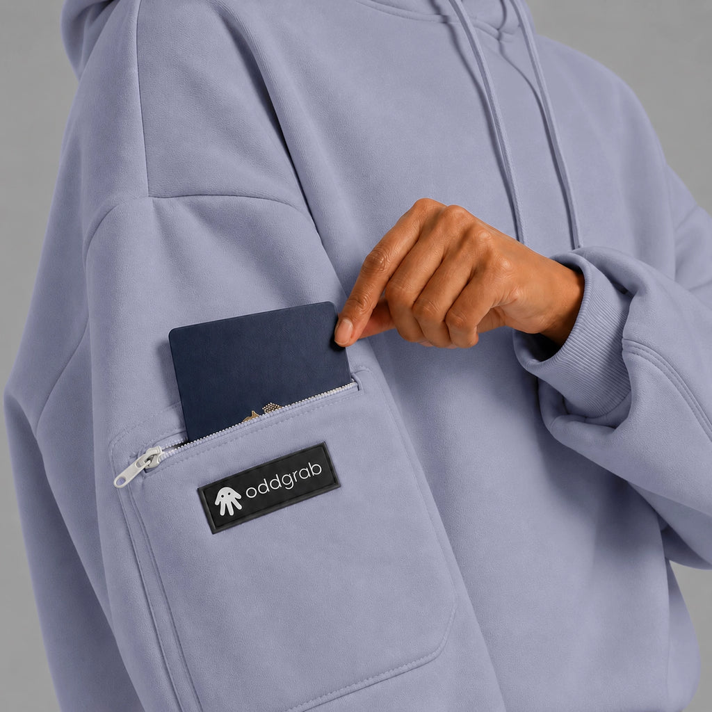 Dark Grey Eye Mask Hoodie