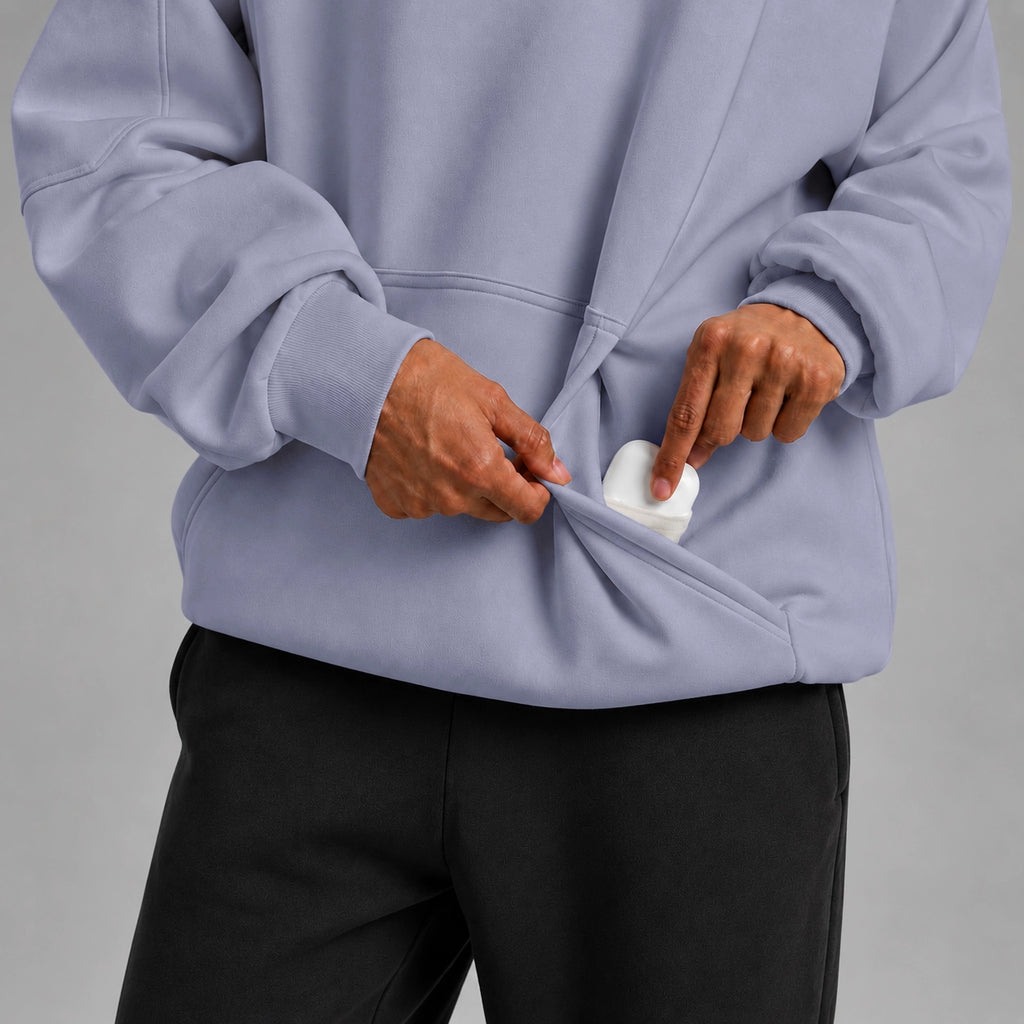 Dark Grey Eye Mask Hoodie