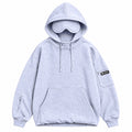 Melange Grey Eye Mask Hoodie