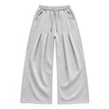 Phantom Wide-Leg Grey Sweatpants