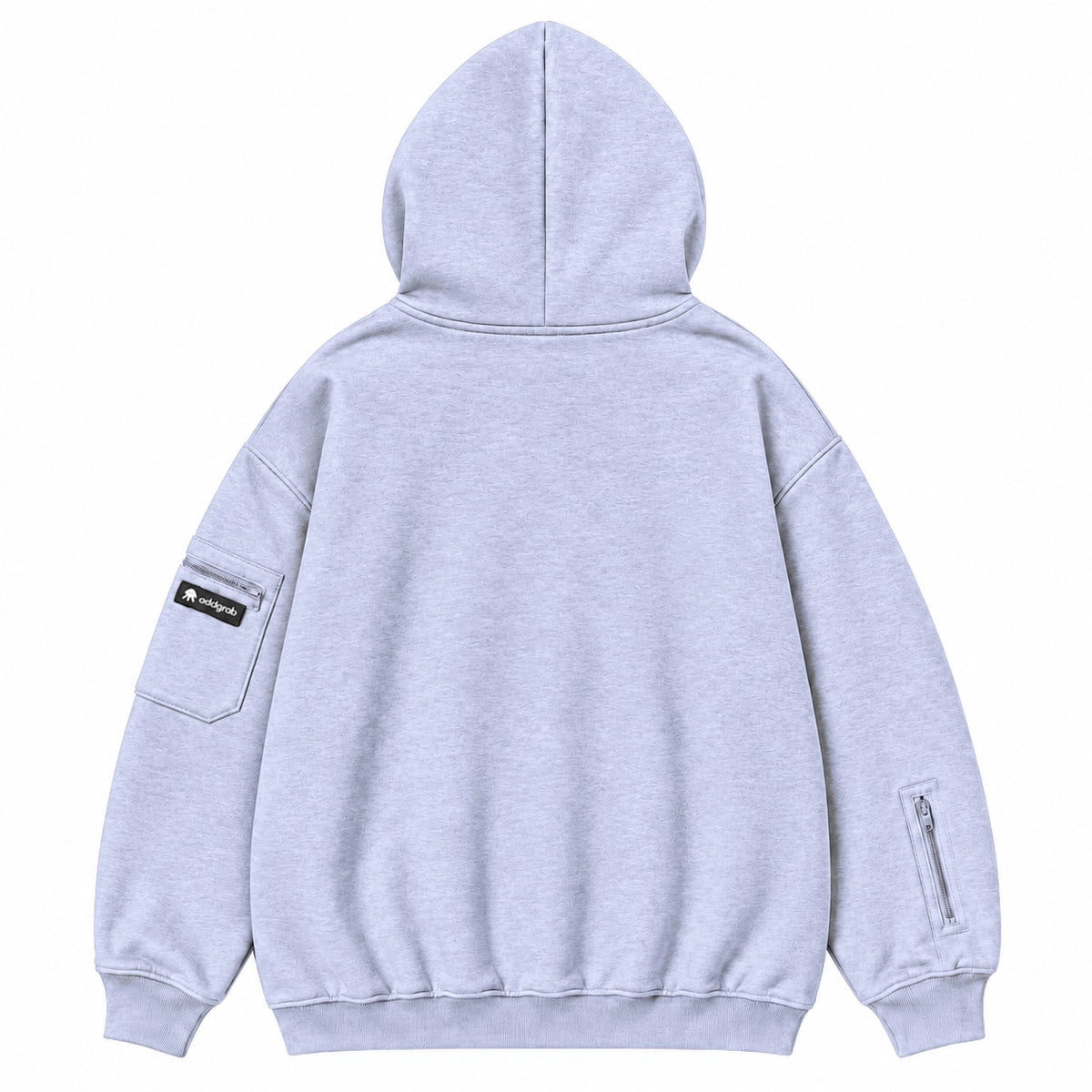 Melange Grey Eye Mask Hoodie