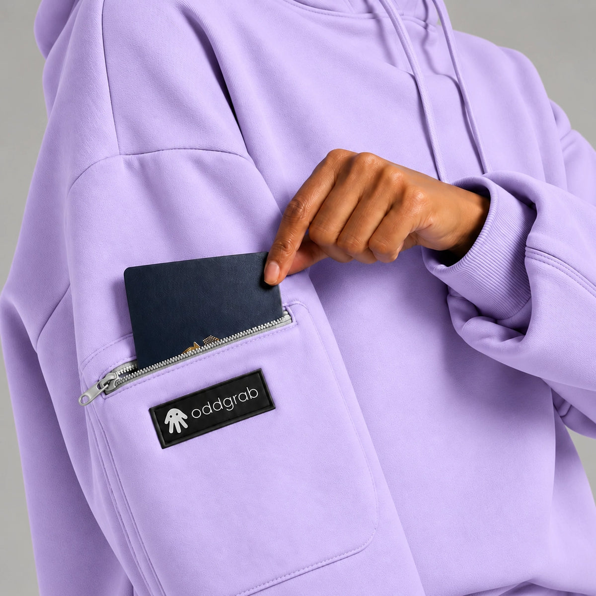 Purple Eye Mask Hoodie