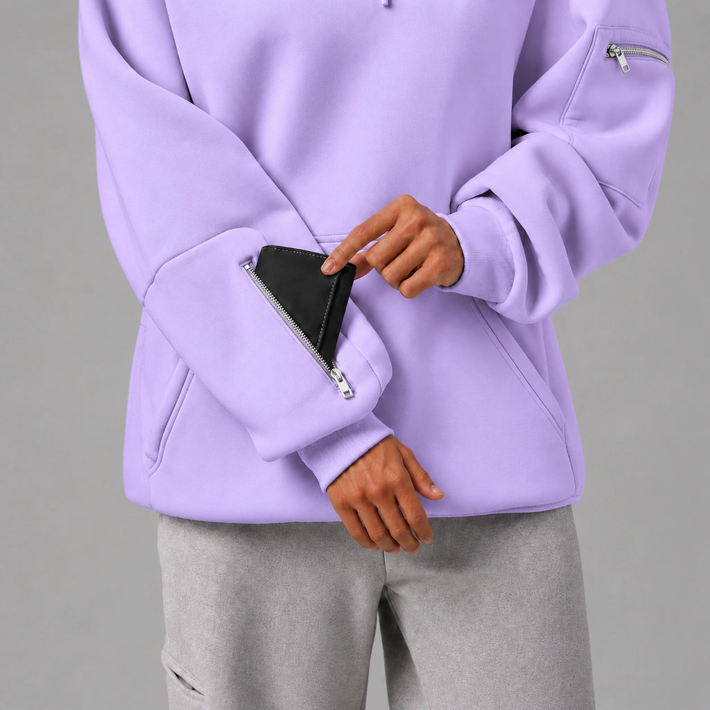 Purple Eye Mask Hoodie