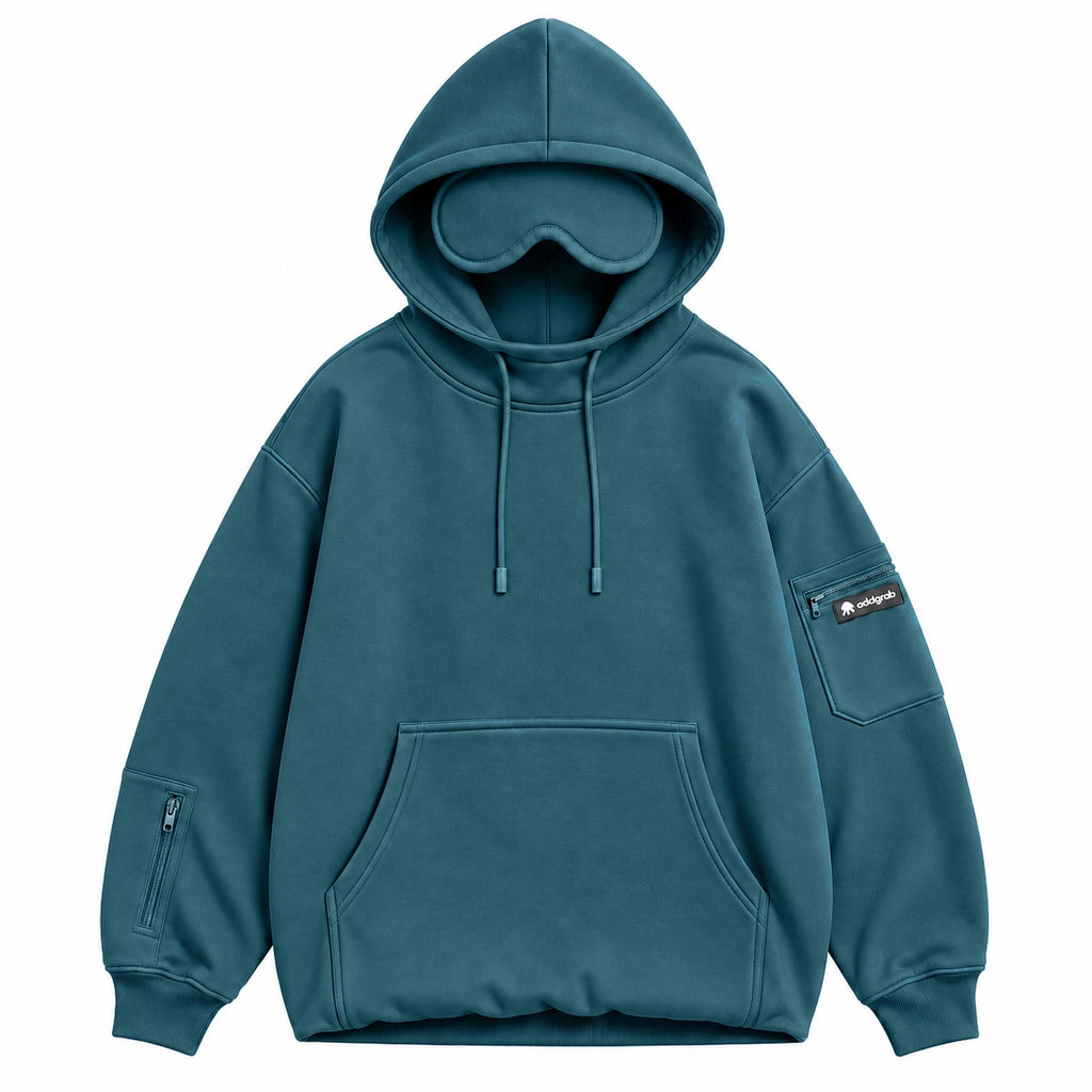 Teal Eye Mask Hoodie